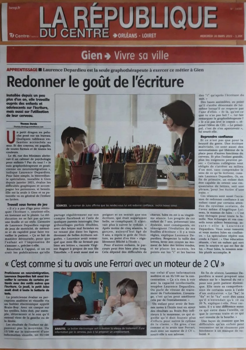 Redonner le goût de l'écriture